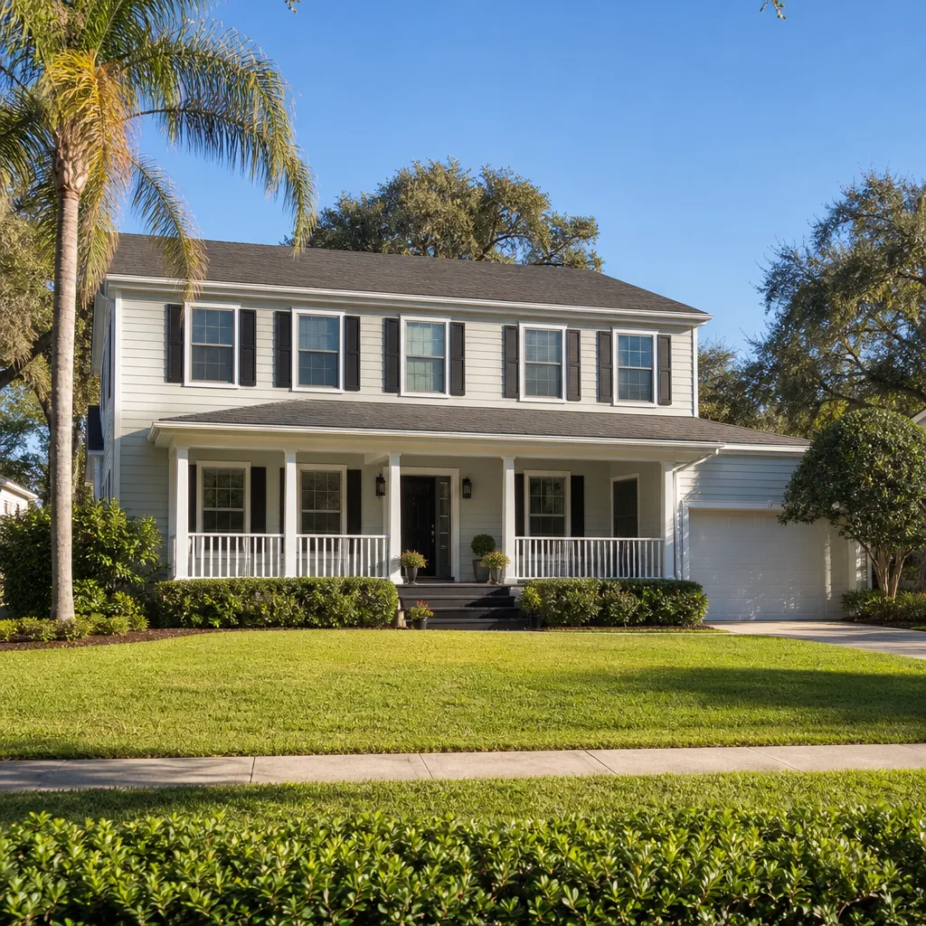 A second-story addition that matches the existing roofline